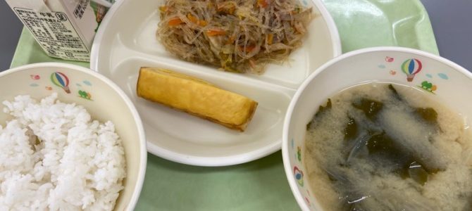 22日(木)の給食