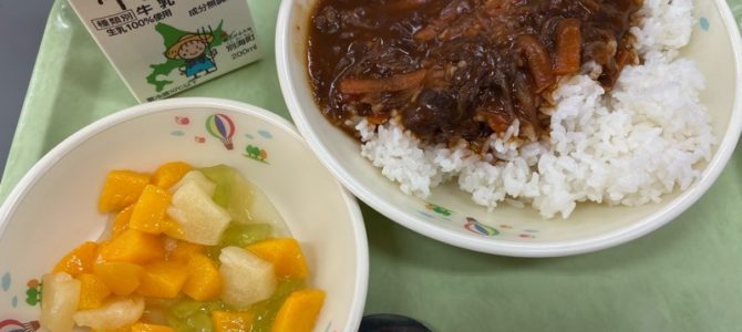 13日(金)の給食