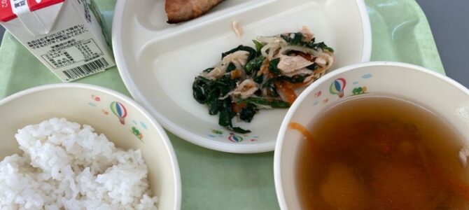 25日(月)の給食